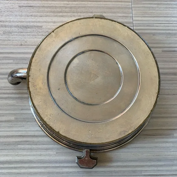 Antique G.W. Co Baby / Child Divided Warming Plate - Picture 5 of 5